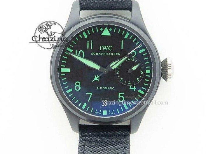 MIROTIME 0428 SportInspired Portofino IW458101 RG MK 1:1 Best Edition Gray Dial On Brown Leather Strap MIYOTA 7165